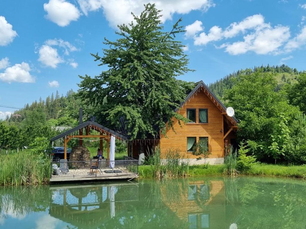 Moonlake Chalet Gainesti Zewnętrze zdjęcie